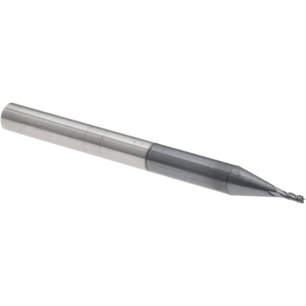Accupro 14796950 Square End Mill 0.032" Dia, 0.096" LOC, 4 Flutes, Solid Carbide