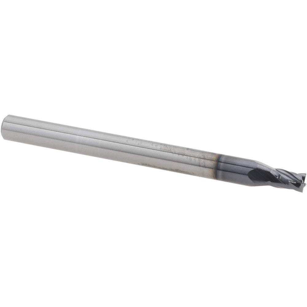 Accupro 14797065 Square End Mill 0.09" Dia, 0.135" LOC, 4 Flutes, Solid Carbide