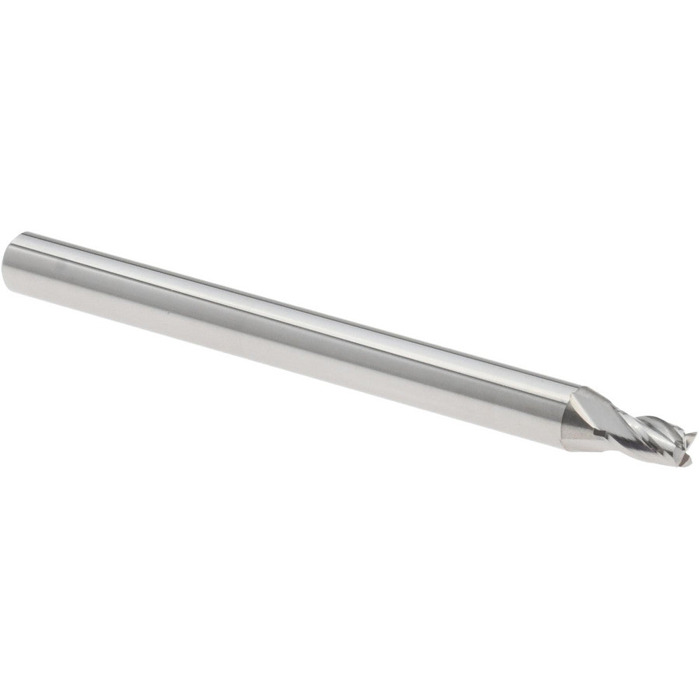 Accupro 12277094 Square End Mill 0.085" Dia, 0.127" LOC, 4 Flutes, Solid Carbide