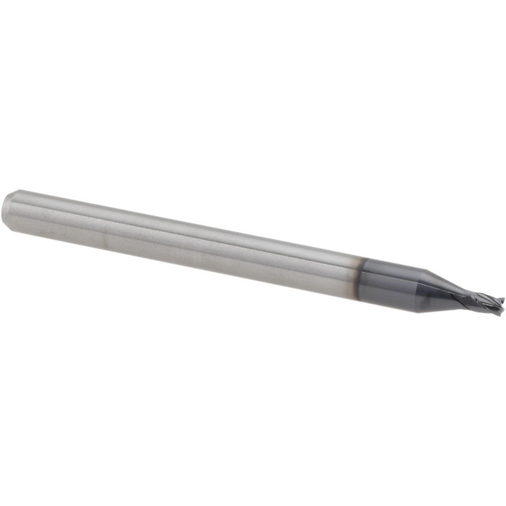 Accupro 14797058 Square End Mill 0.055" Dia, 0.082" LOC, 4 Flutes, Solid Carbide