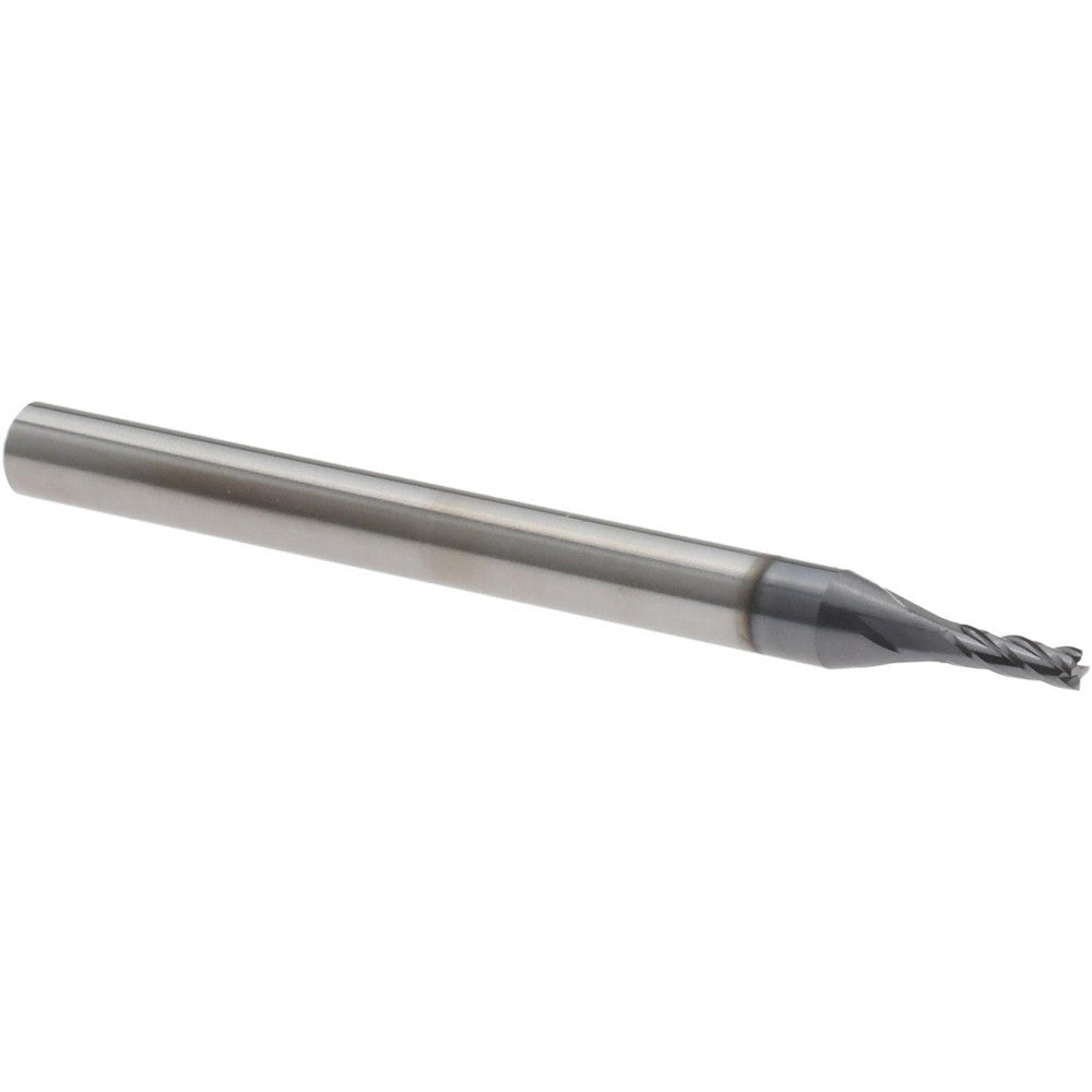 Accupro 14796967 Square End Mill 0.053" Dia, 0.159" LOC, 4 Flutes, Solid Carbide