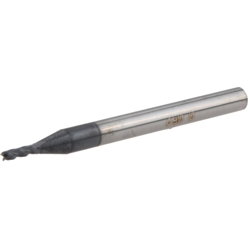 Accupro 14796966 Square End Mill 0.052" Dia, 5/32" LOC, 4 Flutes, Solid Carbide