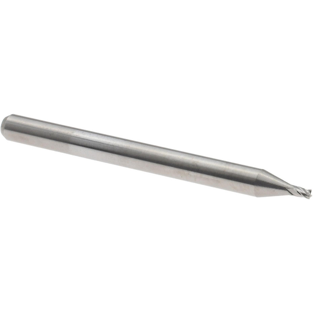 Accupro 12277054 Square End Mill 0.045" Dia, 0.067" LOC, 4 Flutes, Solid Carbide
