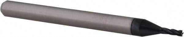 Accupro 14796958 Square End Mill 0.044" Dia, 0.132" LOC, 4 Flutes, Solid Carbide
