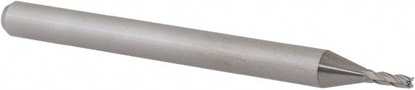 Accupro 12276820 Square End Mill 0.043" Dia, 0.129" LOC, 4 Flutes, Solid Carbide