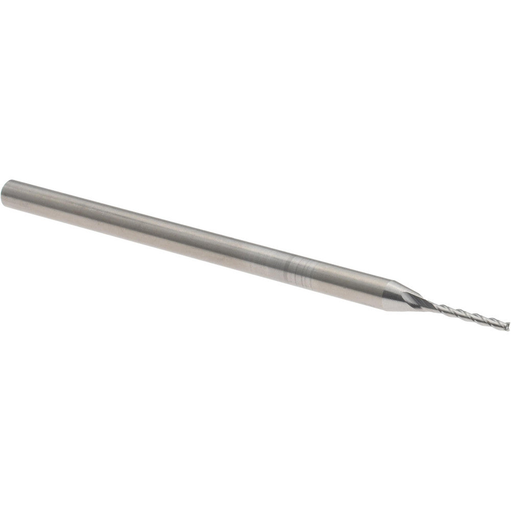 Accupro 14883479 Square End Mill 0.04" Dia, 0.325" LOC, 3 Flutes, Solid Carbide