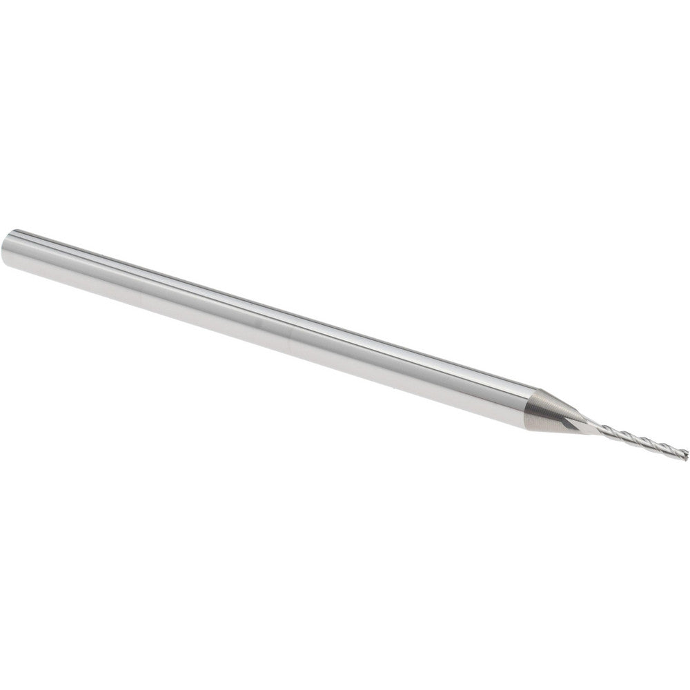 Accupro 14883481 Square End Mill 0.035" Dia, 9/32" LOC, 3 Flutes, Solid Carbide