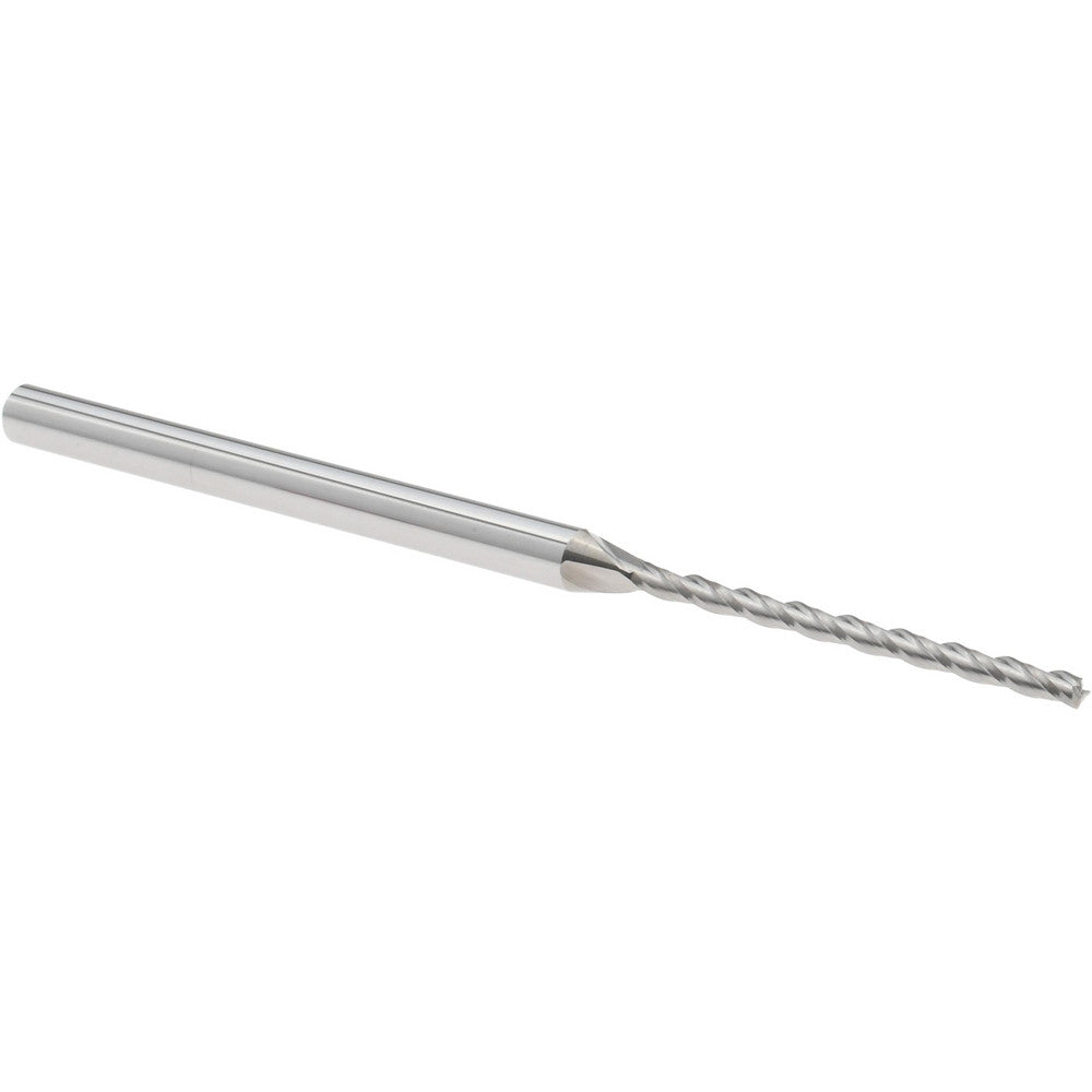 Accupro 14883491 Square End Mill 1/16" Dia, 61/64" LOC, 3 Flutes, Solid Carbide