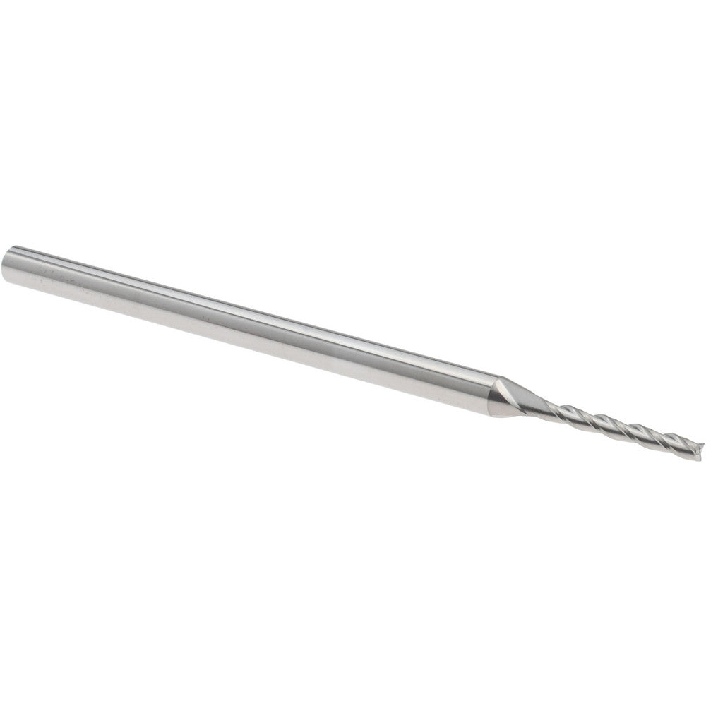 Accupro 14883493 Square End Mill 1/16" Dia, 1/2" LOC, 3 Flutes, Solid Carbide