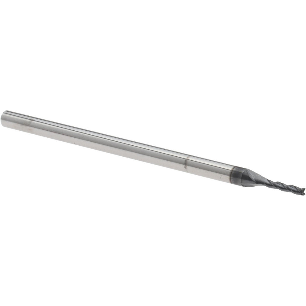 Accupro 14883494 Square End Mill 0.055" Dia, 0.275" LOC, 3 Flutes, Solid Carbide
