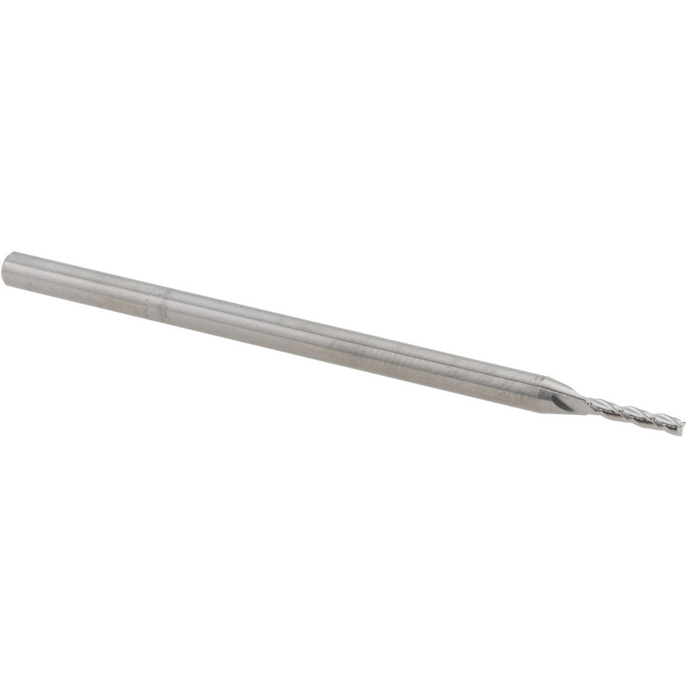 Accupro 14883496 Square End Mill 0.06" Dia, 0.312" LOC, 3 Flutes, Solid Carbide
