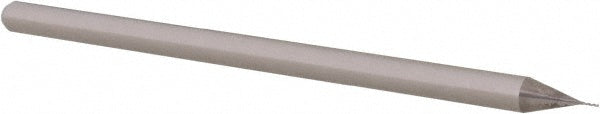 Accupro 14883515 Square End Mill 0.01" Dia, 3/64" LOC, 3 Flutes, Solid Carbide