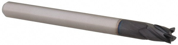 Accupro 14797353 Square End Mill 3 mm Dia, 0.177" LOC, 4 Flutes, Solid Carbide