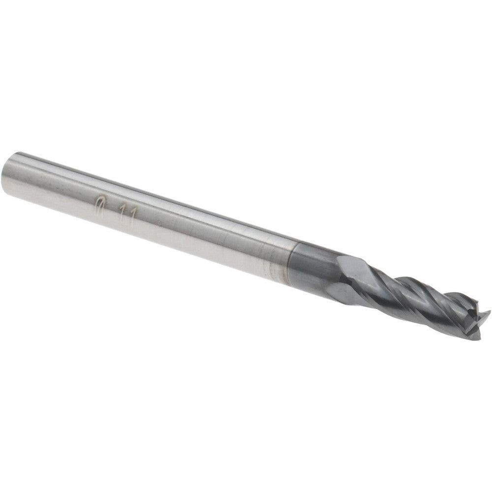 Accupro 14796982 Square End Mill 7/64" Dia, 21/64" LOC, 4 Flutes, Solid Carbide