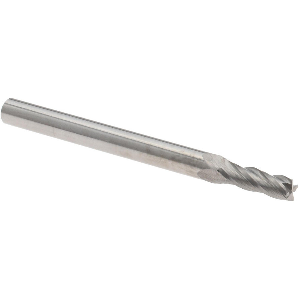 Accupro 12276882 Square End Mill 0.105" Dia, 0.315" LOC, 4 Flutes, Solid Carbide
