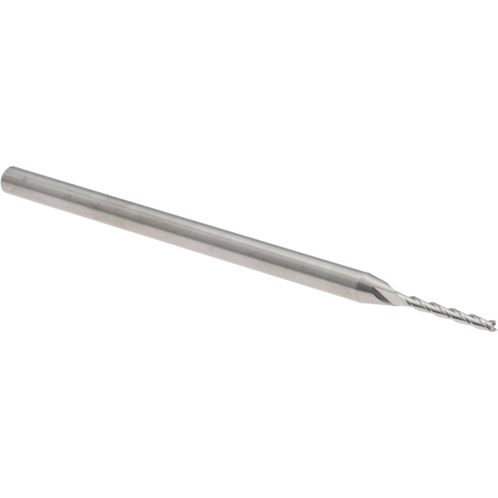 Accupro 14883520 Square End Mill 0.05" Dia, 0.4" LOC, 3 Flutes, Solid Carbide