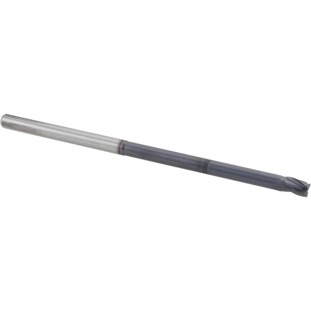 Accupro 14796276 Corner Radius End Mill 3/16" Dia, 0.75" LOC, 0.0150" Radius, 3 Flute, Solid Carbide