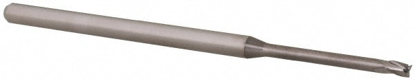 Accupro 14797262 Square End Mill 5/64" Dia, 0.117" LOC, 3 Flutes, Solid Carbide