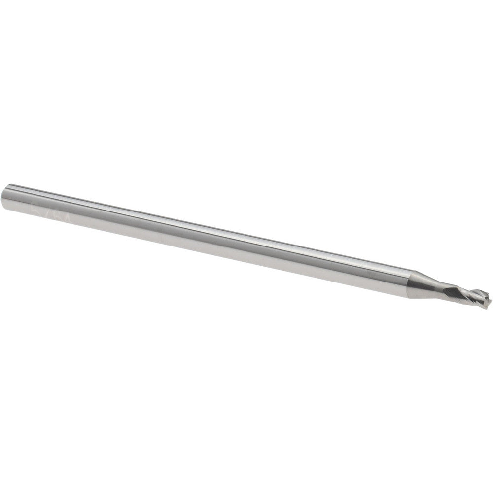 Accupro 14797257 Square End Mill 5/64" Dia, 0.117" LOC, 3 Flutes, Solid Carbide