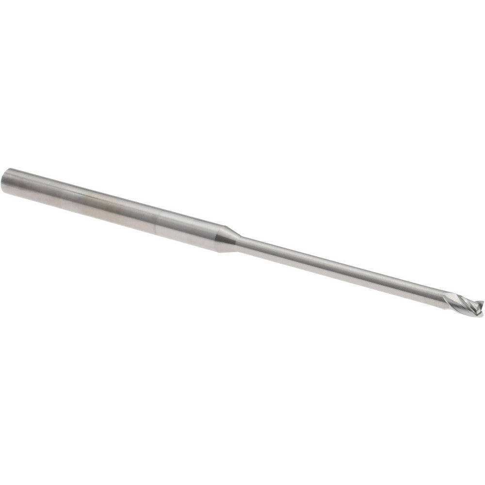 Accupro 14797253 Square End Mill 5/64'' Dia, 0.117'' LOC, 1/8'' Shank Dia, 2-1/2'' OAL, 3 Flutes, Solid Carbide