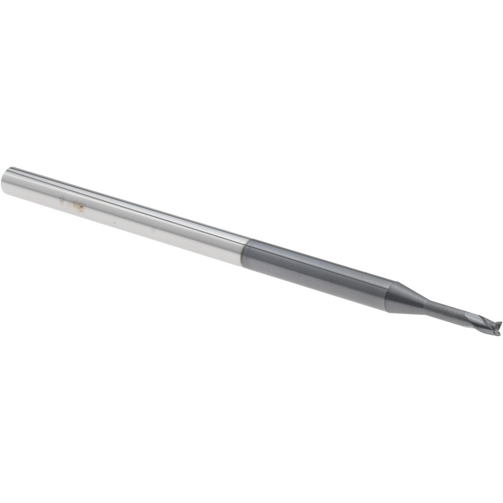 Accupro 14797233 Square End Mill 1/16" Dia, 0.093" LOC, 3 Flutes, Solid Carbide