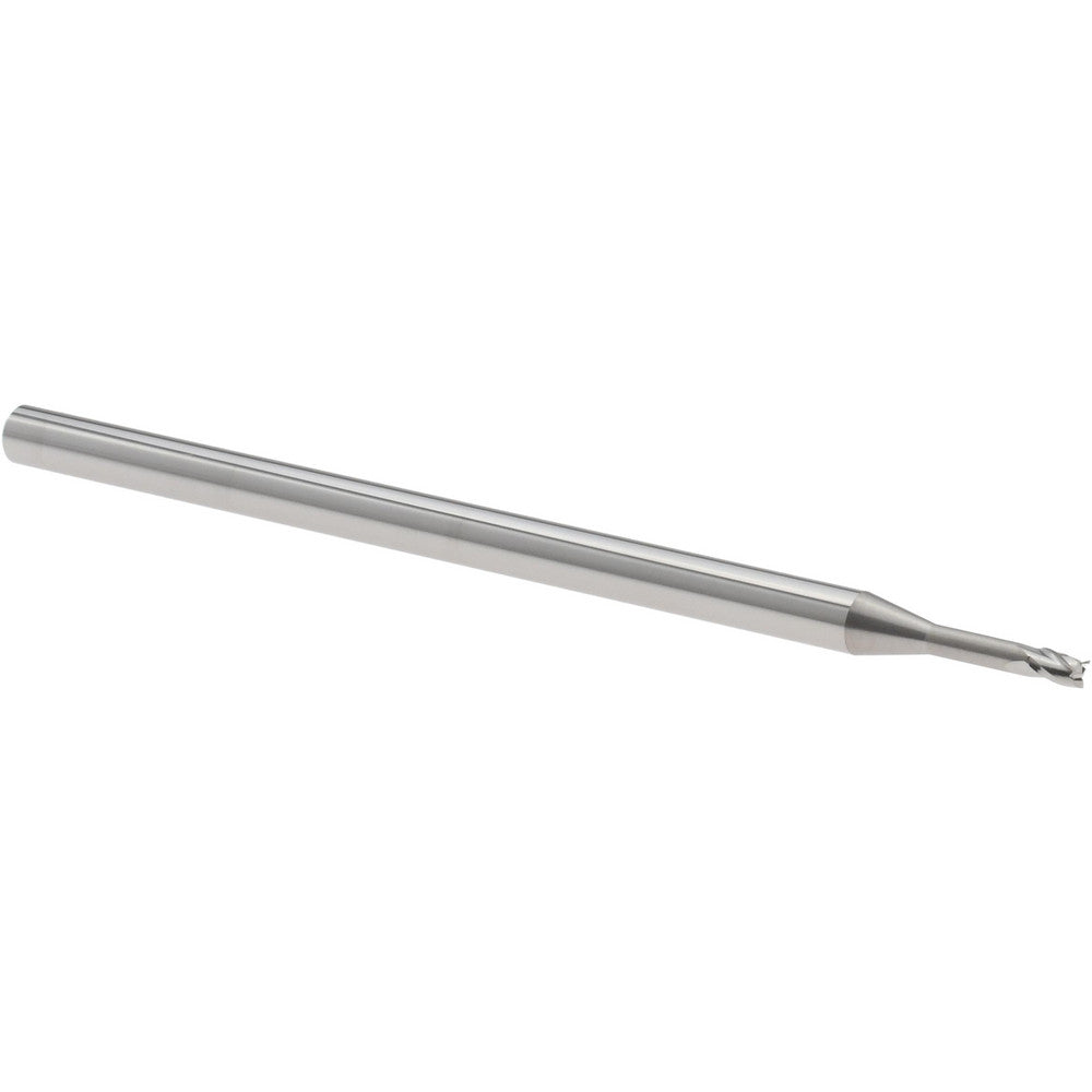 Accupro 14797232 Square End Mill 1/16" Dia, 0.093" LOC, 3 Flutes, Solid Carbide