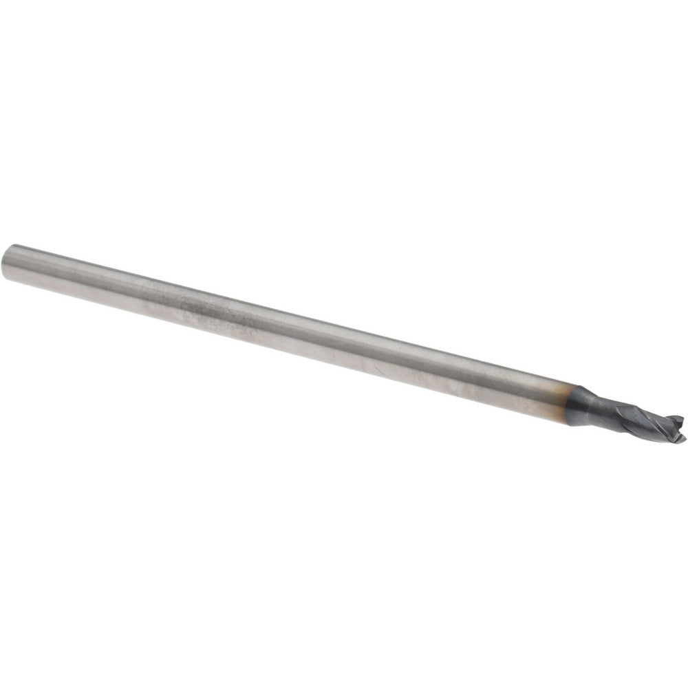 Accupro 14797282 Square End Mill 3/32" Dia, 0.139" LOC, 3 Flutes, Solid Carbide