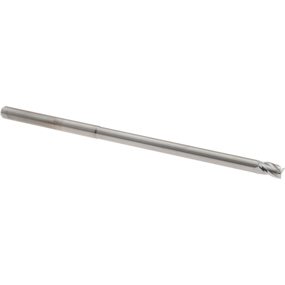 Accupro 14797305 Square End Mill 1/8" Dia, 0.187" LOC, 3 Flutes, Solid Carbide