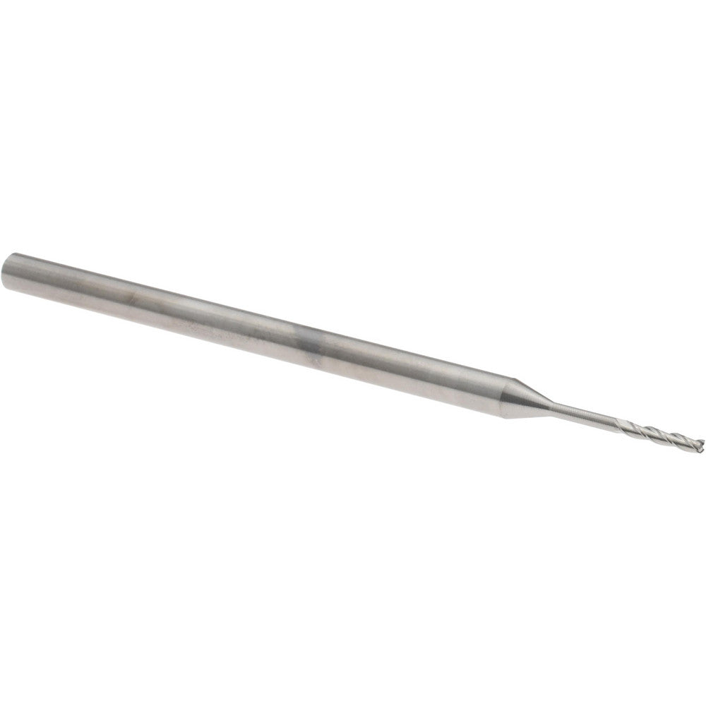Accupro 14797204 Square End Mill 3/64" Dia, 1/4" LOC, 3 Flutes, Solid Carbide