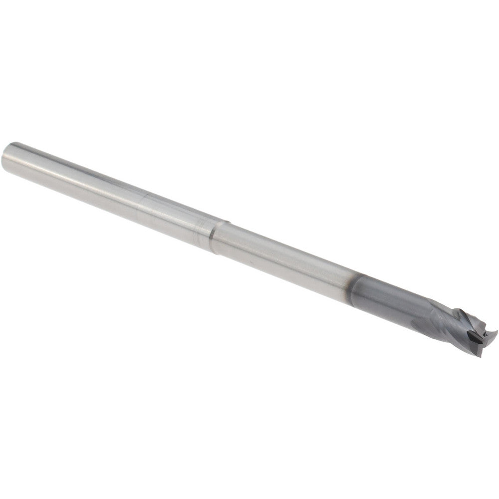 Accupro 14797303 Square End Mill 1/8'' Dia, 0.187'' LOC, 1/8'' Shank Dia, 2-1/2'' OAL, 3 Flutes, Solid Carbide