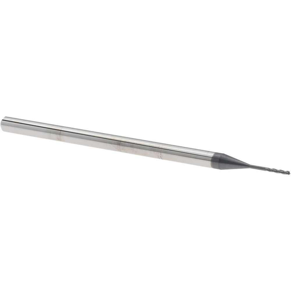 Accupro 14797162 Square End Mill 1/32" Dia, 0.155" LOC, 3 Flutes, Solid Carbide