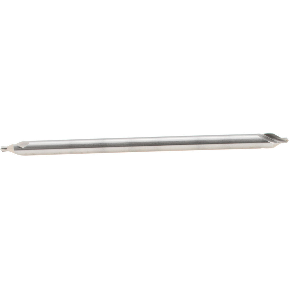 Hertel H-81185040600 Combination Drill & Countersink #4, 5/16" Body Dia, 118 deg, High-Speed Steel