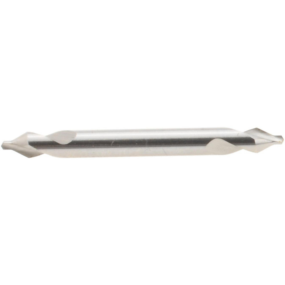 Hertel H-8111500D100 Combination Drill & Countersink #1/0, 1/8" Body Dia, 118 deg, High-Speed Steel