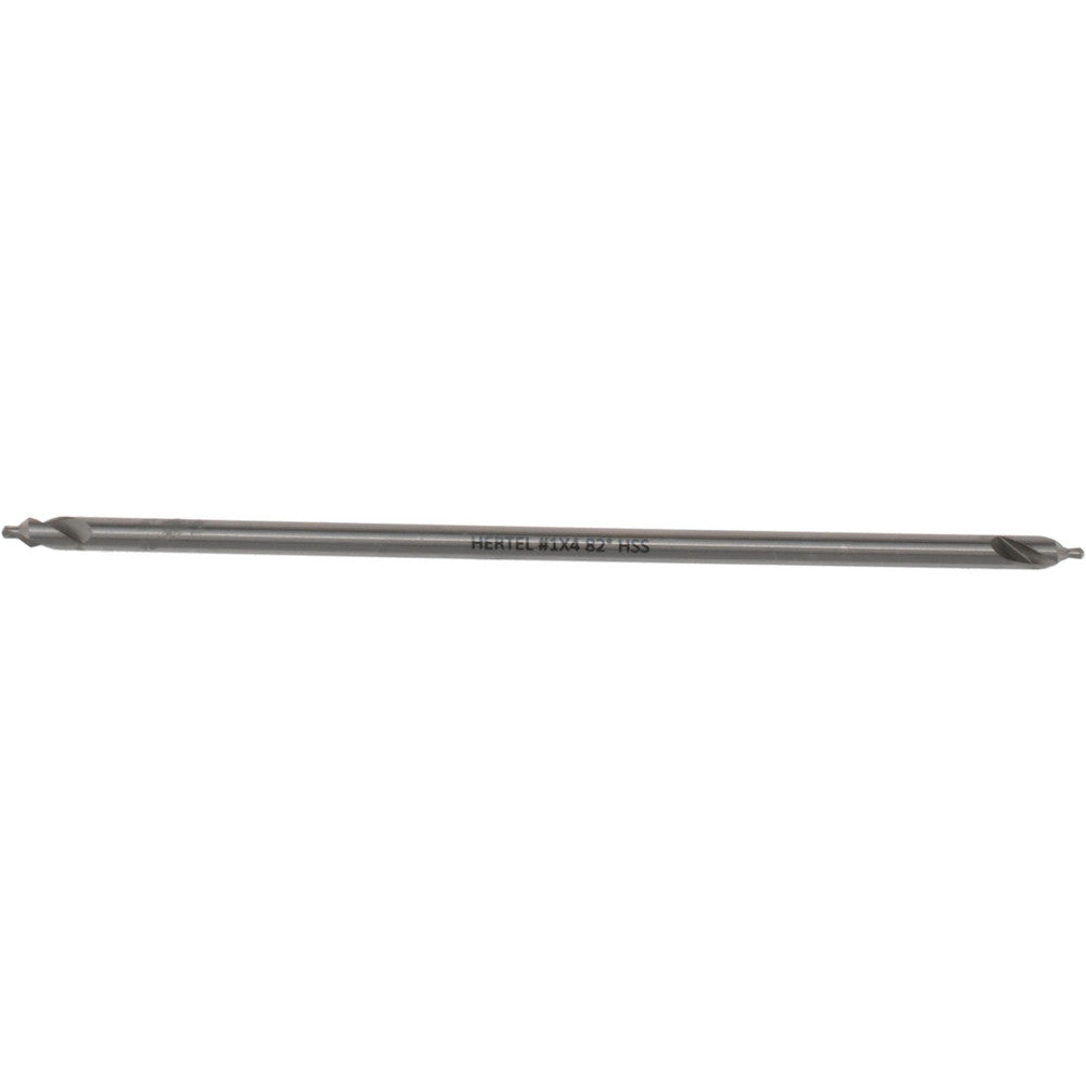 Hertel H-81154L01040 Combination Drill & Countersink #1, 1/8" Body Dia, 118 deg, High-Speed Steel