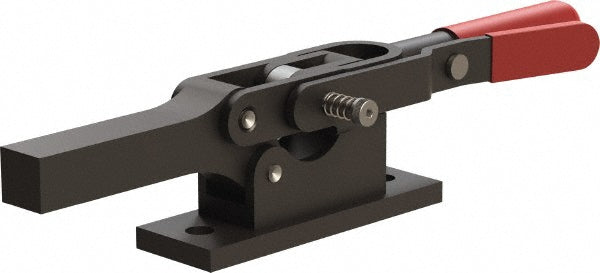 De-Sta-Co 5310-R Manual Hold-Down Toggle Clamp Horizontal, 1,299.4 lb Capacity, Solid Bar, Flanged Base