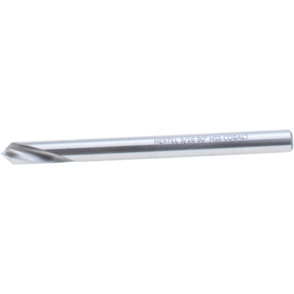 Hertel H-81195047600 Spotting Drill 3/16" Dia, 90 deg, 2-3/8" OAL, Cobalt M-35 (HSS-E)