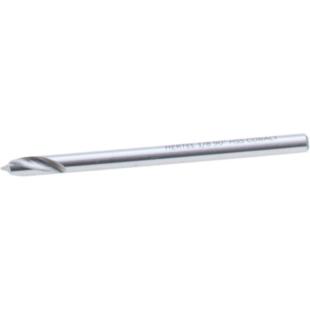 Hertel H-81195031700 Spotting Drill 1/8" Dia, 90 deg, 2" OAL, Cobalt M-35 (HSS-E)