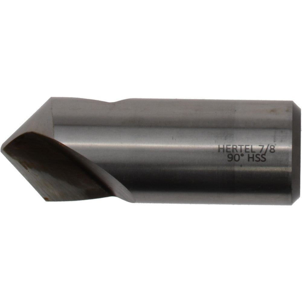 Hertel H-8119A222200 Spotting Drill 7/8" Dia, 90 deg, 2-1/2" OAL, High-Speed Steel