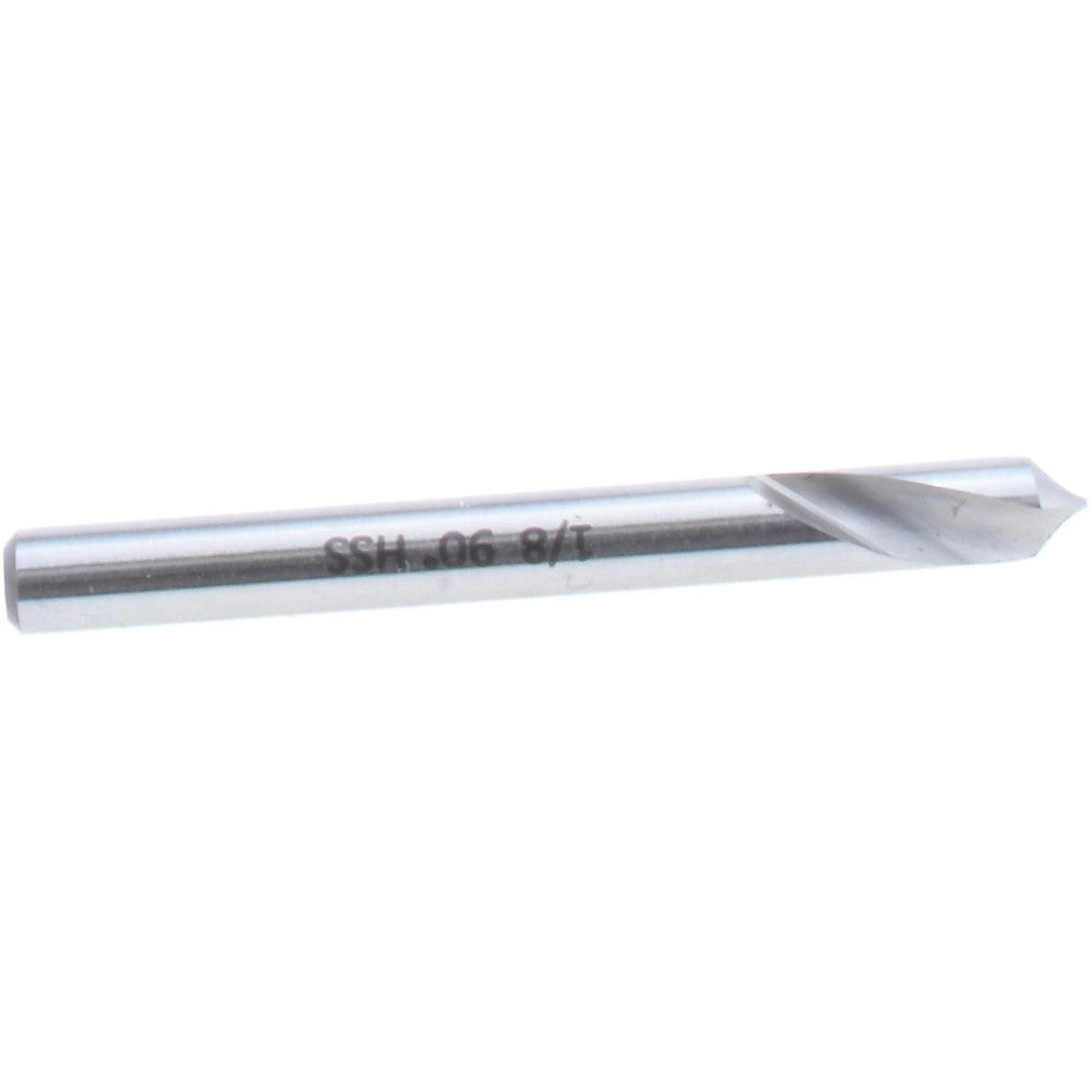 Hertel H-8119A031700 Spotting Drill 1/8" Dia, 90 deg, 1-1/4" OAL, High-Speed Steel
