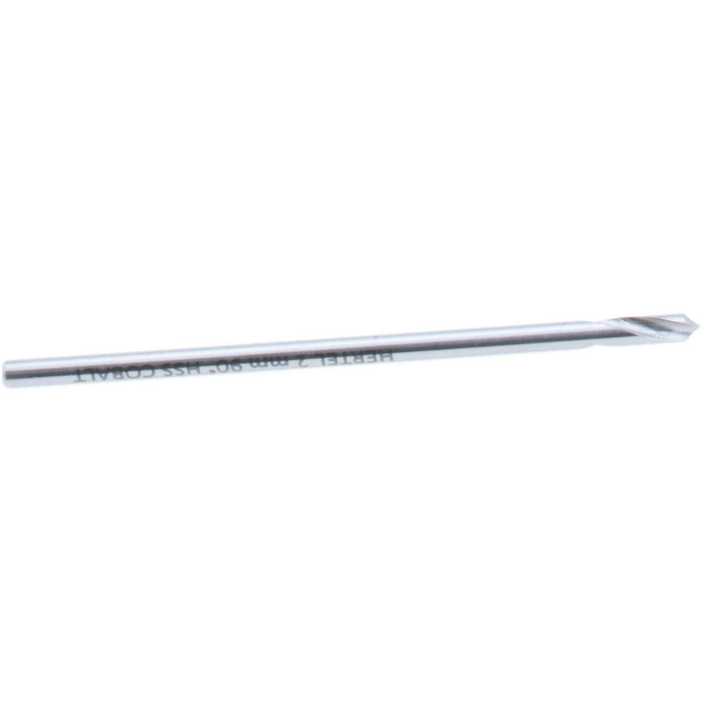 Hertel H-81195020000 Spotting Drill 2.00 mm Dia, 90 deg, Cobalt M-35 (HSS-E)