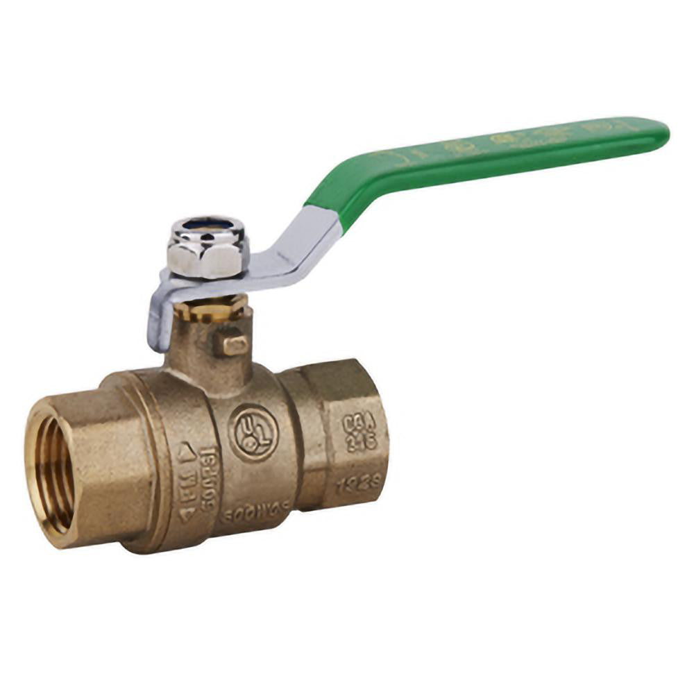 Midwest Control FBB-75NL Full Port Manual Ball Valve 3/4" Pipe, Full Port