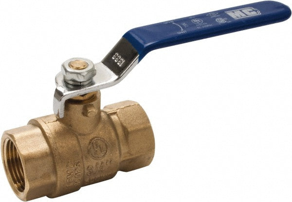 Midwest Control FBB-25NL Full Port Manual Ball Valve 1/4" Pipe, Full Port