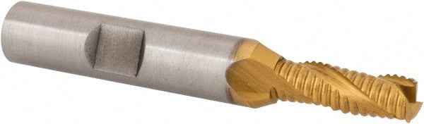 Hertel 62848320 Roughing End Mill 1/4" Dia, 3 Flute, Fine Pitch, Single End, Cobalt