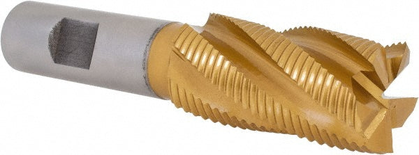 Hertel 62849062 Roughing End Mill 1" Dia, 5 Flute, Fine Pitch, Single End, Cobalt