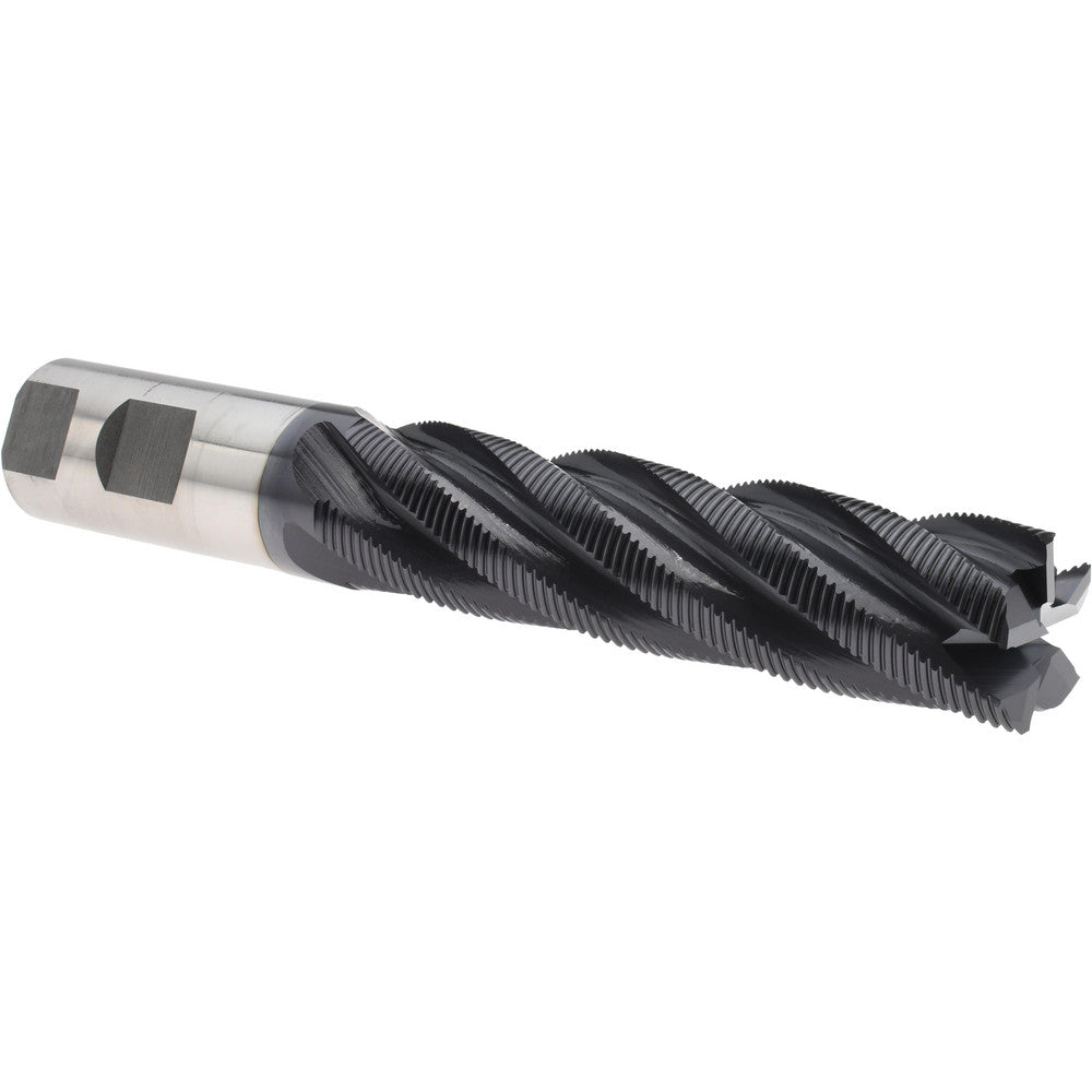 Hertel 62850094 Roughing End Mill 1" Dia, 5 Flute, Fine Pitch, Single End, Cobalt
