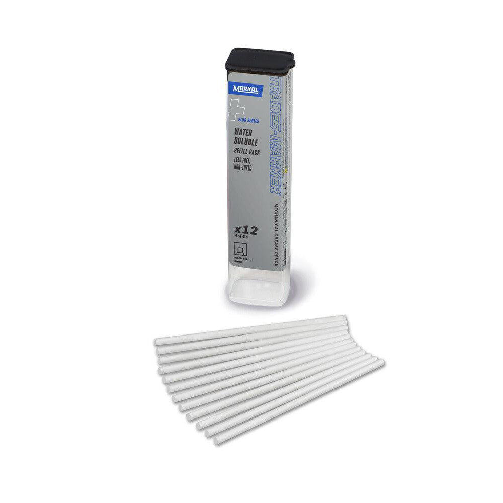 Markal 96180 Marker Refill White, Ball Tip