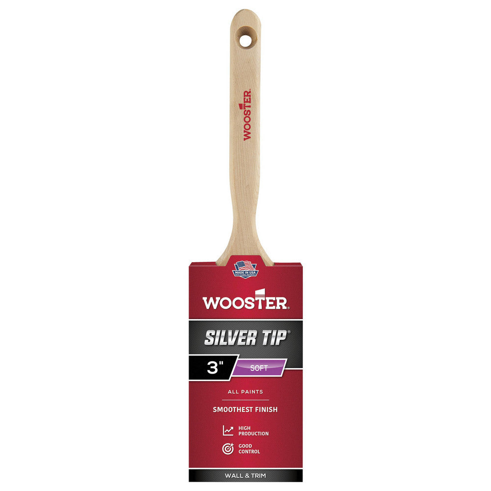 Wooster Brush 5220-3 Paint Brush 3" Wide, Nylon Polyester & Synthetic, Synthetic Bristle