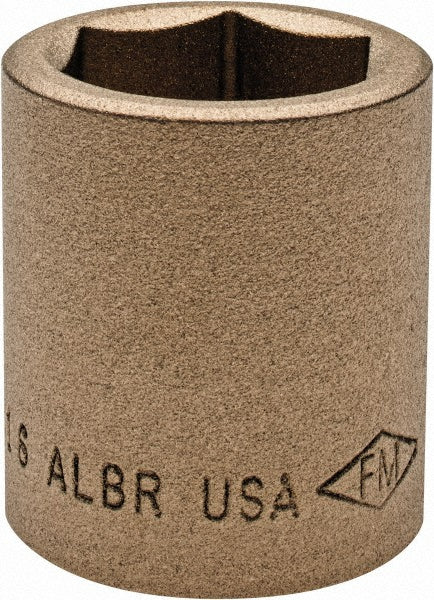 Ampco SS-1/2D15/16 Hand Socket 1/2" Drive, 15/16" Socket, 6-Point