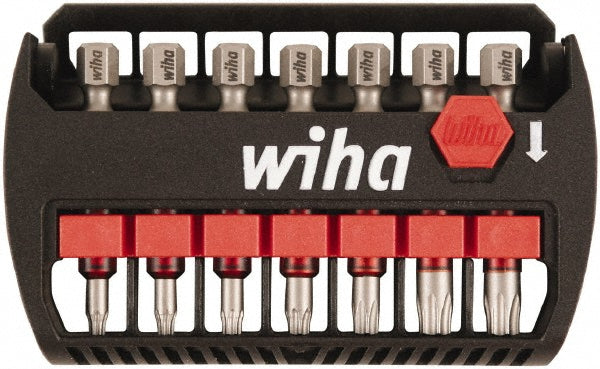 Wiha 76896 7 Piece, Bit Set