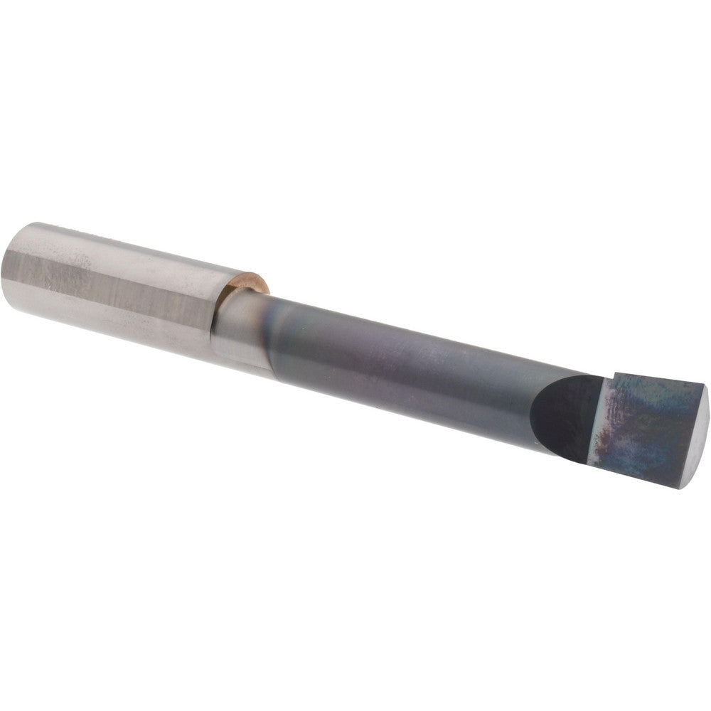 Accupro B4902500A Boring Bar 0.49" Min Bore, 2-1/2" Max Depth, Right Hand Cut, Submicron Solid Carbide